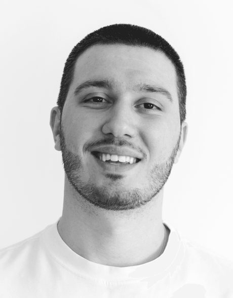 Portrait of Yulian Pavlov smiling